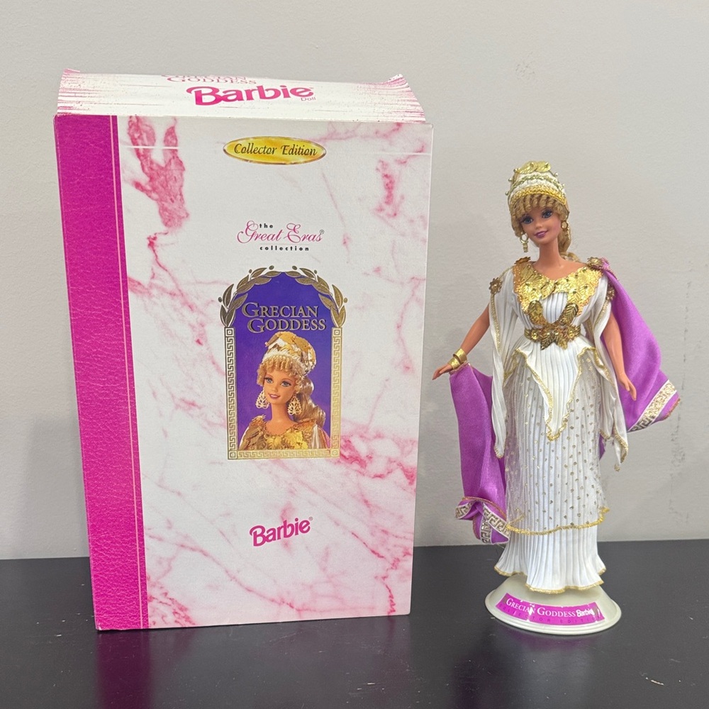Barbie Grecian Goddess Collector Edition w/ original box. Mattel The Great Eras